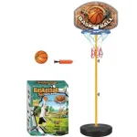 Expressz szállítás Dinoszauruszos állványos kosárpalánk szett labdával és pumpával 90–125 cm