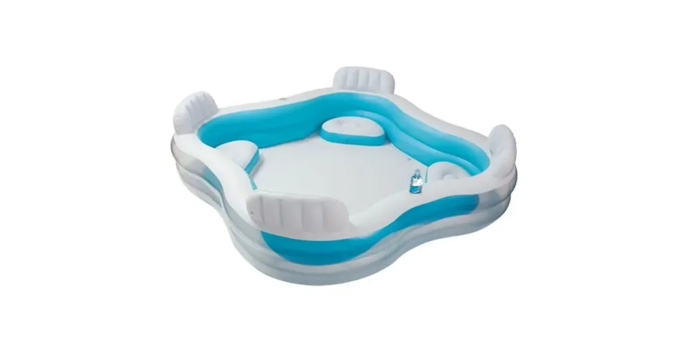 Intex Swim Center családi medence 229×229×66 cm Expressz kézbesítés