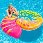 Utolsó esély Szivárványos tengeri csigaház matrac 157×127×25 cm – Intex