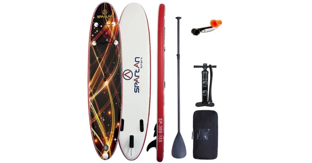 Fekete Solar SP-320 SUP Stand Up Paddle készlet 320 cm-es – Spartan Azonnali szállítás