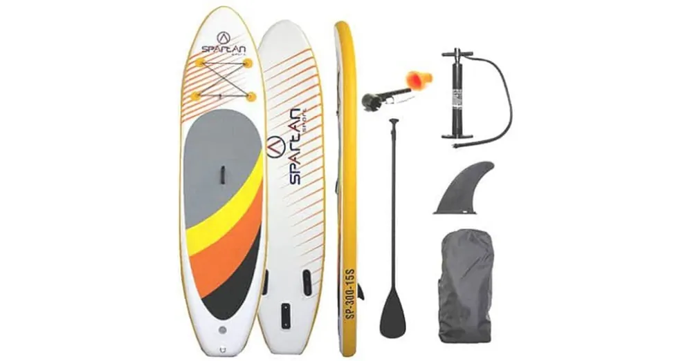 Biztonságos fizetés Sárga-narancs-szürke SP-300 SUP Stand Up Paddle készlet 300 cm-es – Spartan