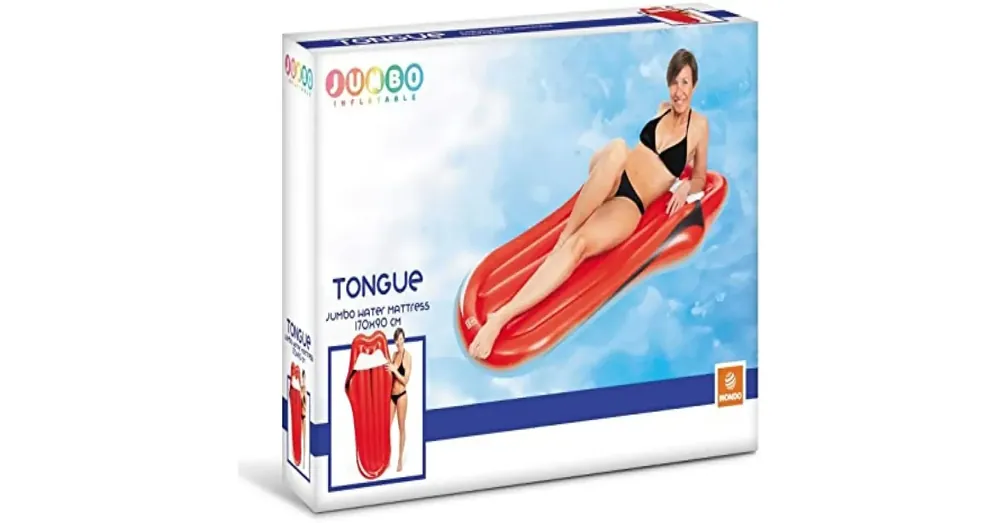 Szezonális akció Jumbo Nyelv gumimatrac 90×170 cm – Mondo Toys