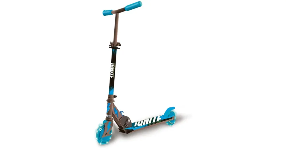 Vásárlói kedvenc Ignite kék kétkerekű roller világító kerekekkel – Mondo Toys