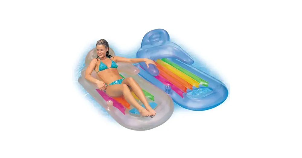 King Cool fotelmatrac 160×85 cm 2 változatban – Intex Gyors kiszállítás