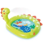 Bestseller Intex Dínós spriccelő felfújható bébimedence 119×109×66 cm