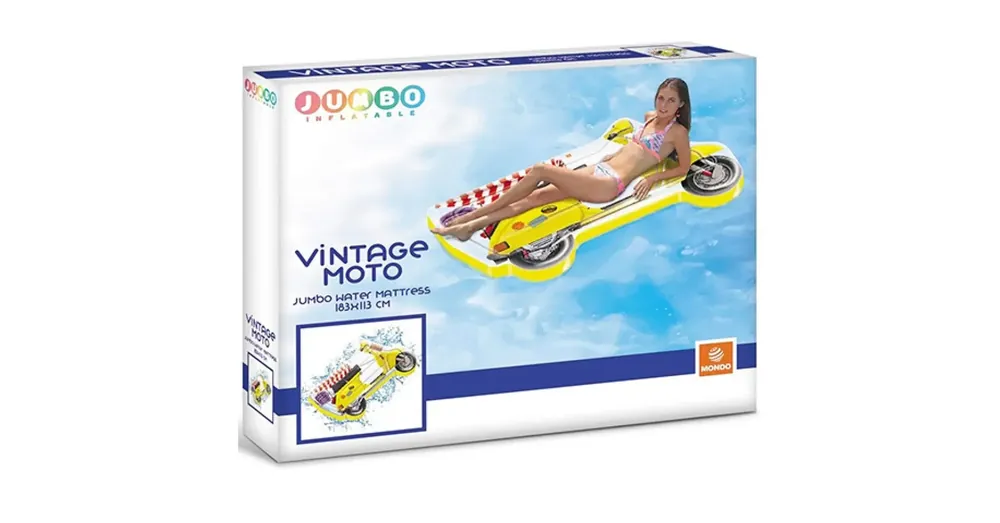 Utolsó esély Jumbo Retro motor gumimatrac 113×183 cm – Mondo Toys