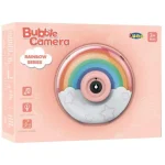 Bubble Camera Szivárványos buborékfújó kamera fénnyel és hanggal Biztonságos fizetés