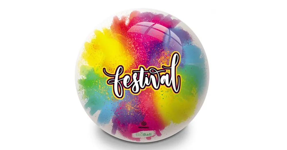 Expressz szállítás Festival színes BioBall gumilabda 23 cm – Mondo Toys