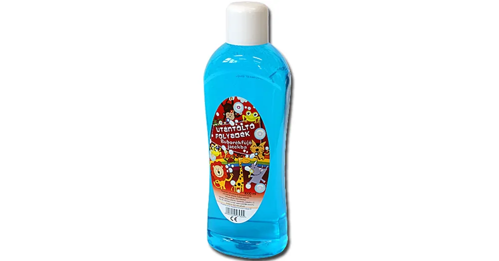 Buborékfújó utántöltő folyadék 1000ml Kedvezmény