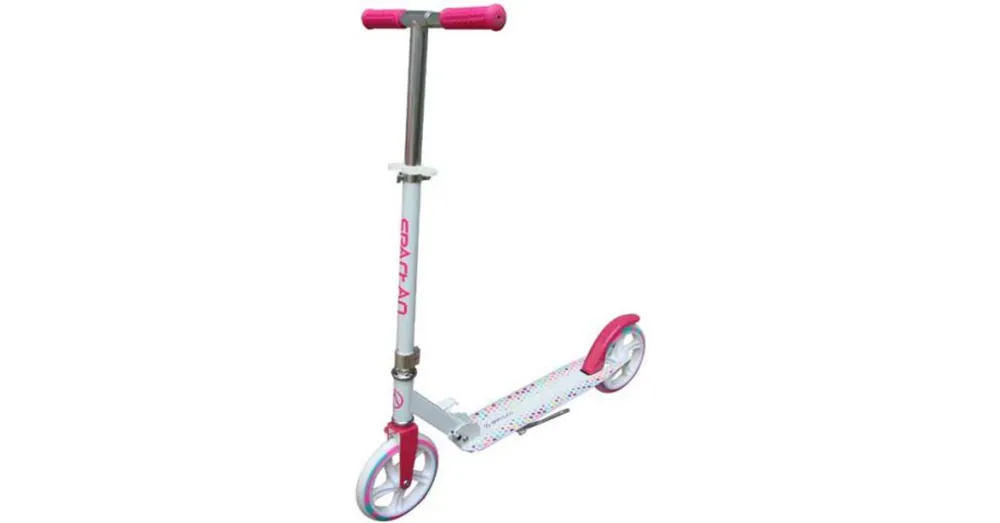 Gyors kiszállítás Jumbo pink-fehér alumínium roller – Spartan