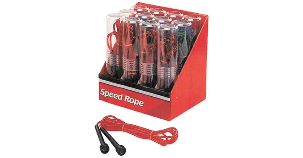 Biztonságos vásárlás Speed Rope ugrókötél 2,8m kék vagy piros színben – Spartan