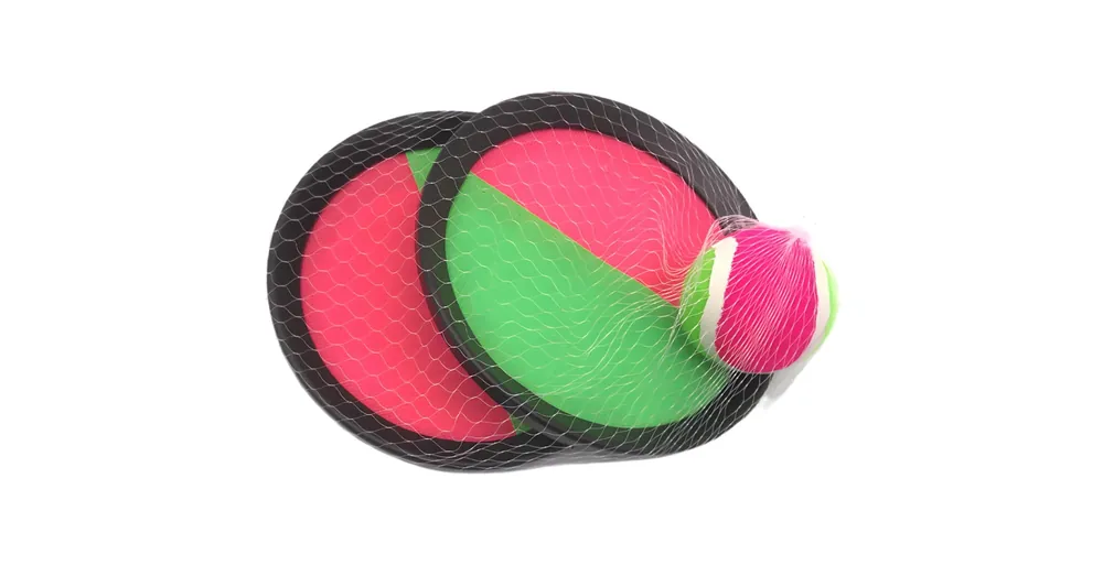 Népszerű Catch ball ügyességi játék zöld-rózsaszín színekben