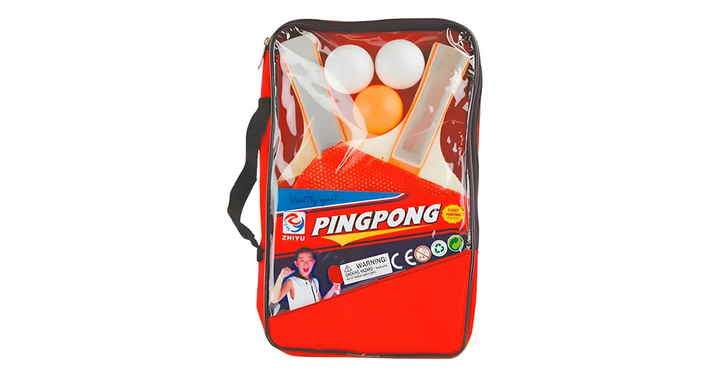 Legjobb ár Ping-pong asztalitenisz szett táskában 2 db ütővel és 3 db labdával