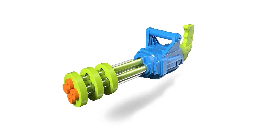 Biztonságos fizetés WaterWow Gatling vízipuska kétféle színben 40 cm 1 db