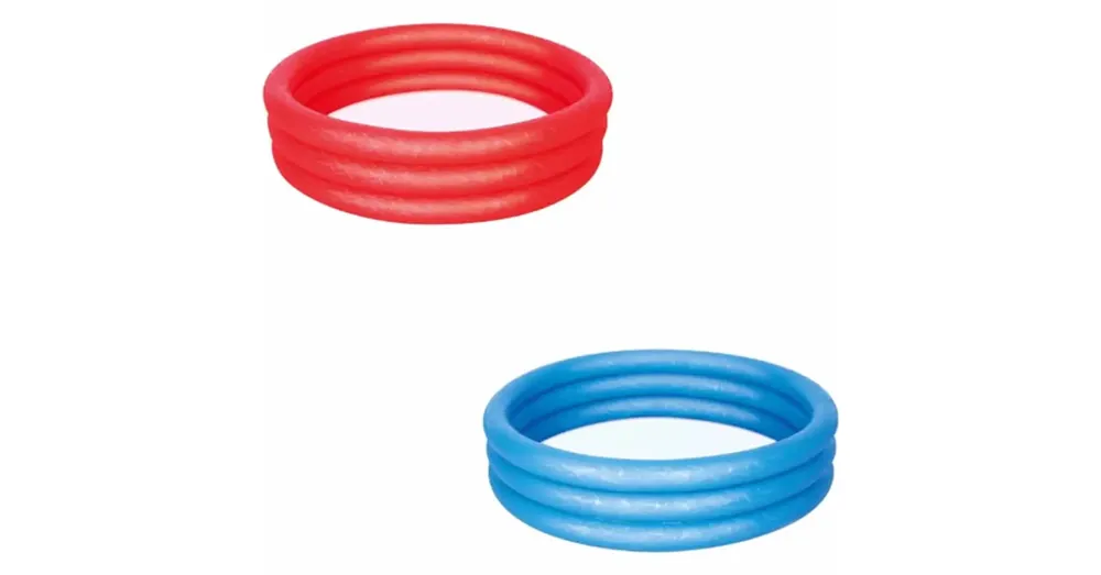 Bestway Háromgyűrűs felfújható gyerekmedence 102 cm x 25 cm Expressz kézbesítés