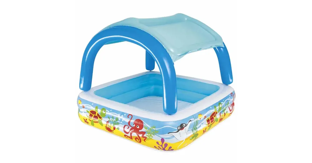 Kihagyhatatlan ajánlat Bestway Beach Buddy™ pancsoló medence napvédő tetővel 140 × 140 × 114 cm