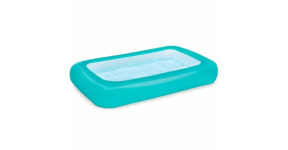 Újdonság Bestway Aquababes™ négyzet alakú gyűrűs pancsolómedence 165 × 104 × 25 cm