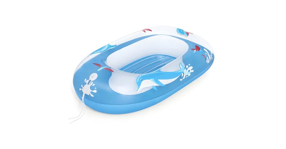 Bestway Vidám delfin bébi csónak 102×69 cm Árcsökkenés