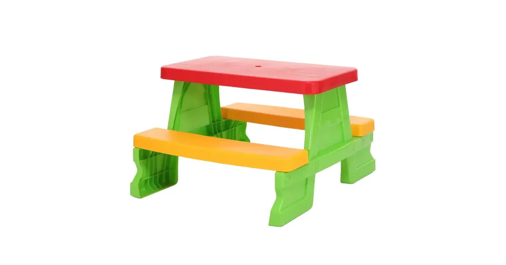 Zöld színű piknik asztal 70×79×47 cm Ajánlat