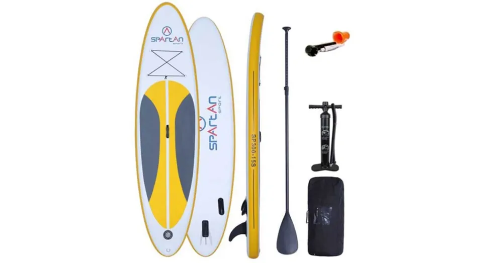 Sárga-fekete SP-300 SUP Stand Up Paddle készlet 300 cm-es – Spartan Szuper ajánlat