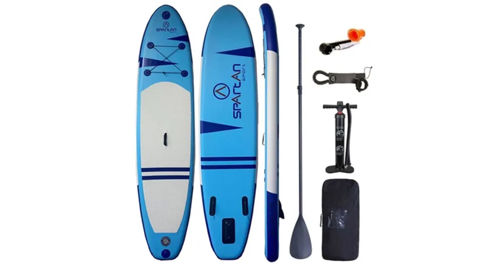 Különleges ajánlat Kék-fehér SP-320 SUP Stand Up Paddle készlet 320 cm-es – Spartan