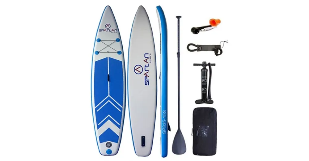 Kék-fehér SP-335 SUP Stand Up Paddle készlet 335 cm-es – Spartan Különleges ajánlat