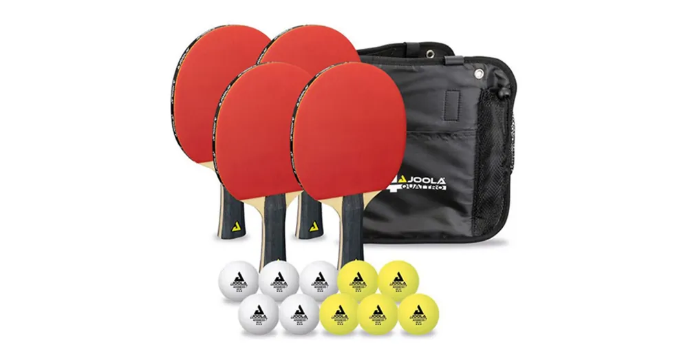 Joola Quattro pingpong ütő és labda szett tárolóban – Spartan Gyors szállítás