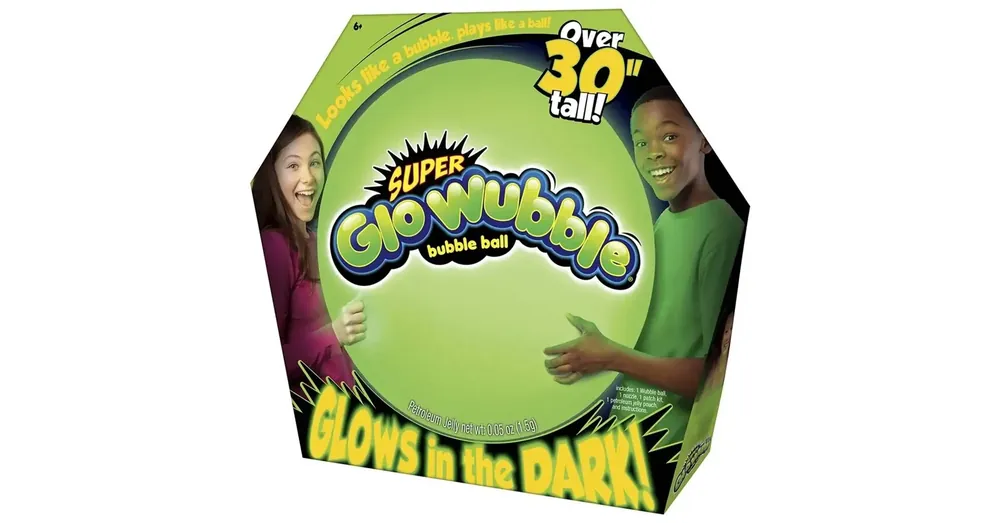 Legjobb ár Super Glo Wubble világító buboréklabda zöld színben 75 cm
