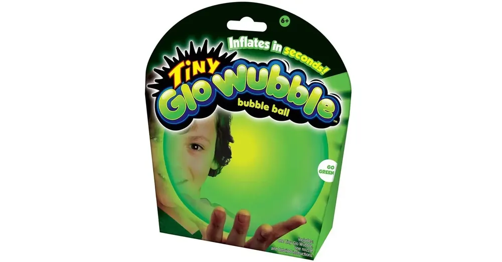 Tiny Wubble sötétben világító zöld buboréklabda 30 cm Akciós ár