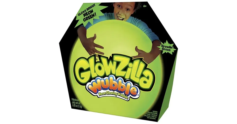 Olcsó Glowzilla Wubble világító buboréklabda neon zöld színben 75 cm