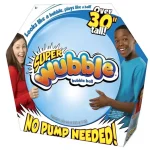 Szuper akció Super Wubble buboréklabda kék színben 75 cm