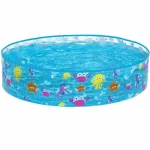 Bestway Fill ‘N Fun Sparkling Sea tengeri állatos merevfalú pancsolómedence, Ø 122 × 25 cm Olcsó