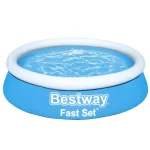 Bestway Fast Set felfújható peremű gyűrűs medence 183×51 cm Prémium