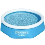 Szezonális akció Bestway Fast Set felfújható peremű medence 244×61 cm