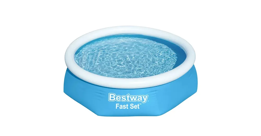 Szezonális akció Bestway Fast Set felfújható peremű medence 244×61 cm
