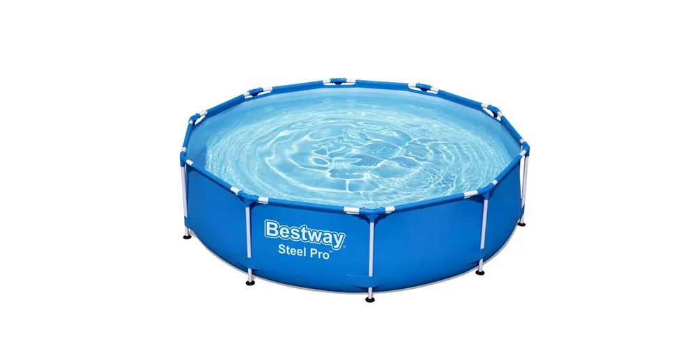 Bestway Steel Pro fémvázas kör alakú medence 305×76 cm Biztonságos fizetés