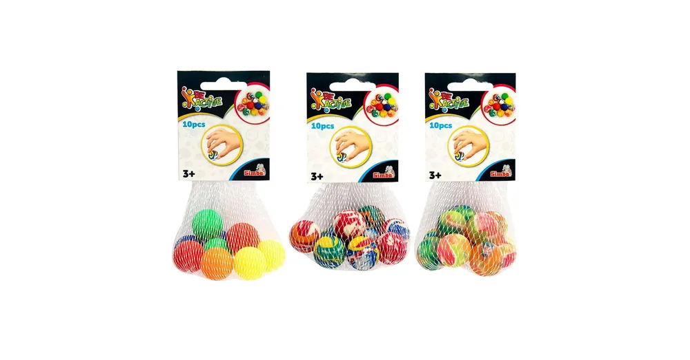 Pattogó kis labdák hálóban 10 db-os szett többféle 1 db – Simba Toys Azonnali szállítás