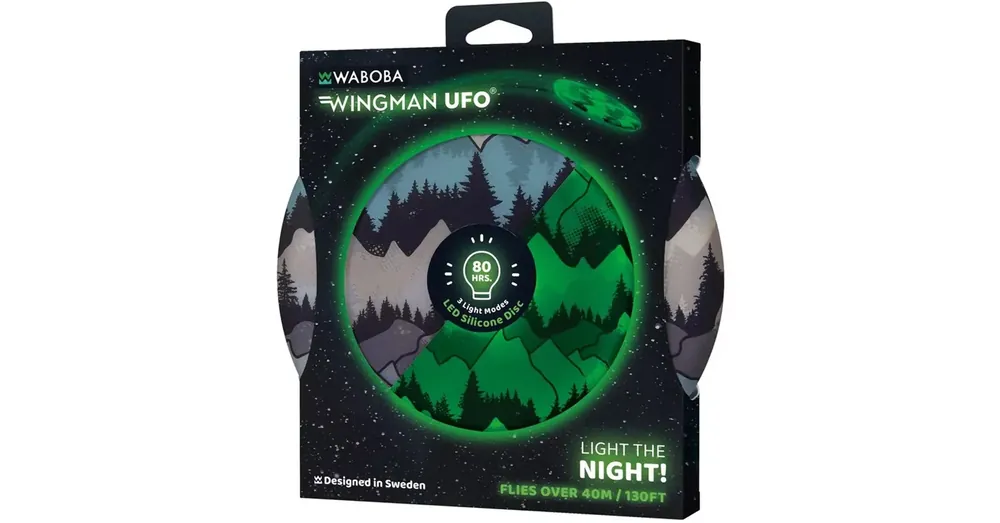 Akció Waboba Wingman UFO szilikon világító frizbi többféle változatban