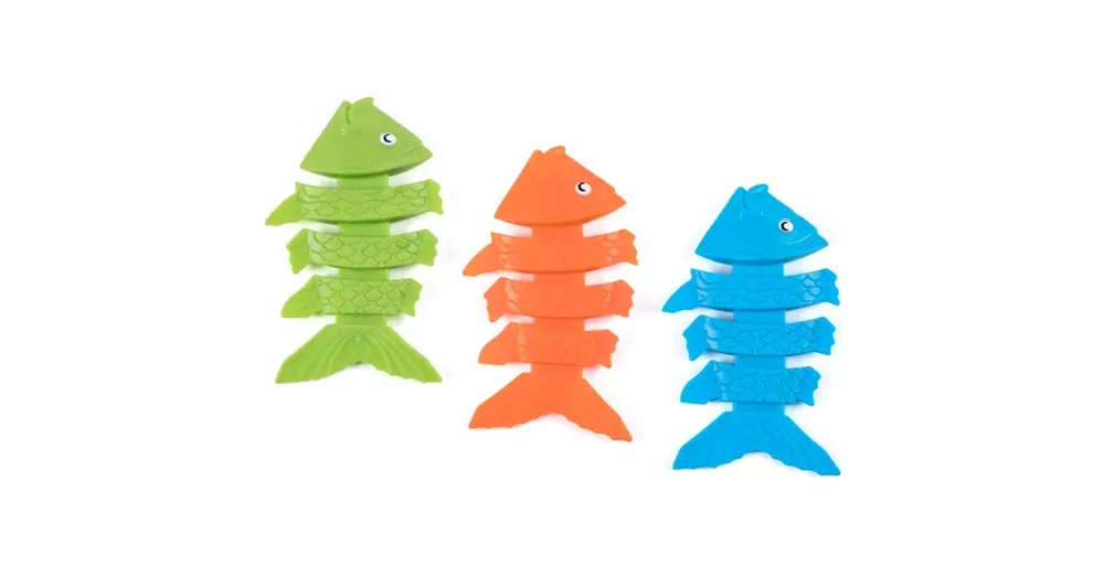 Bestway Squiggle Wiggle™ halas vízi játék 3 db-os szett Árengedmény
