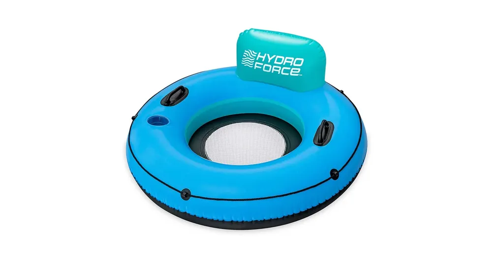 Bestway Hydro Force® White Cap Rider™ úszógumi háttámlával 106×45 cm Legnépszerűbb