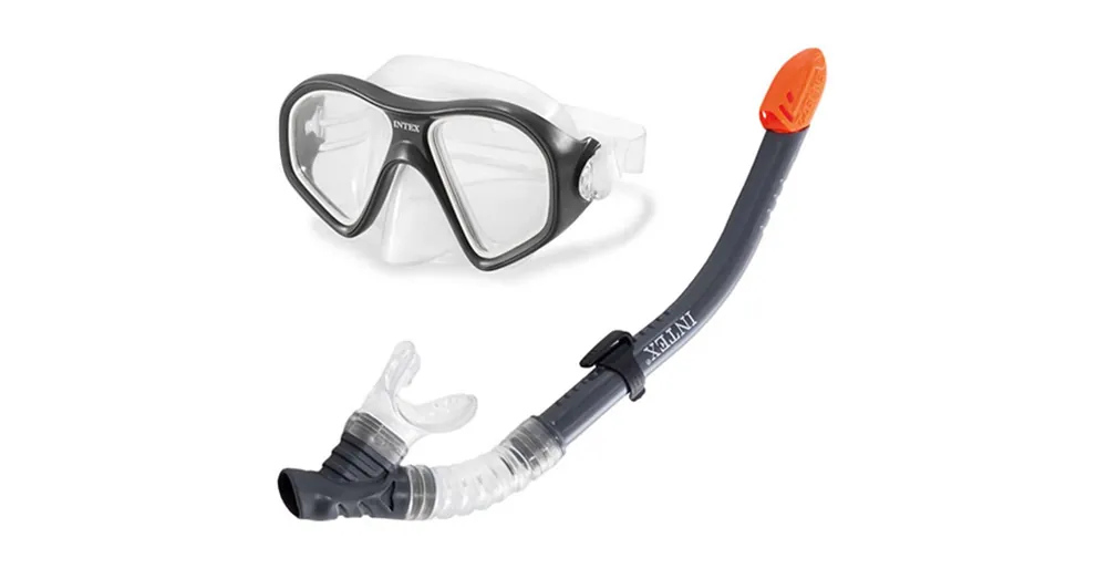 Olcsóbb Intex Reef Rider búvár szett szemüveggel és pipával