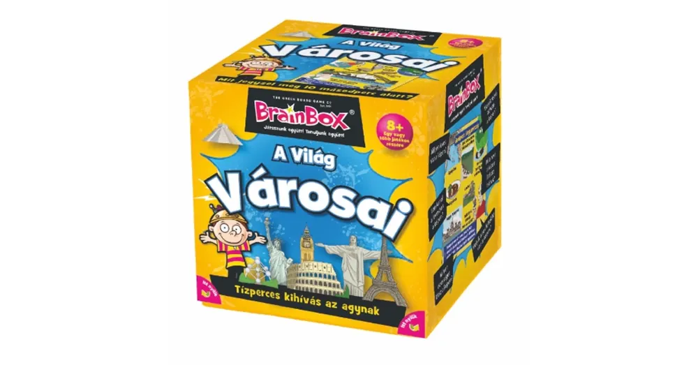 Népszerű A világ városai társasjáték - Brainbox