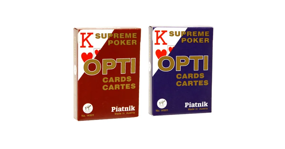 Gyors kiszállítás Opti pókerkártya 55 lap – Piatnik