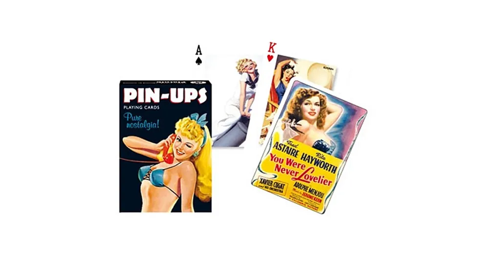 Szezonális akció Exkluzív römi kártya – Pin-ups 1×55 lap – Piatnik