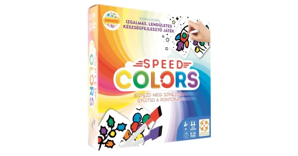 Újdonság Speed Colors társasjáték