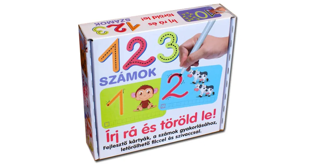 Korlátozott ajánlat 123 számok fejlesztő játék