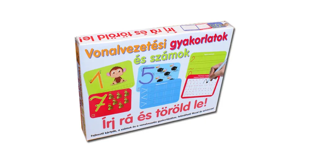 Bestseller Vonalvezetési gyakorlatok és számok fejlesztő játék