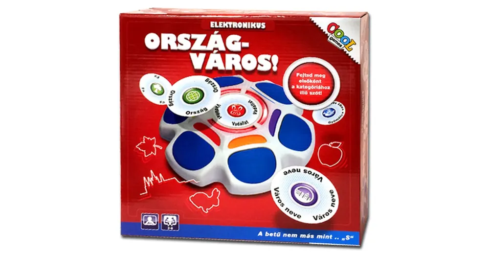 Ország-Város elektronikus társasjáték Biztonságos fizetés