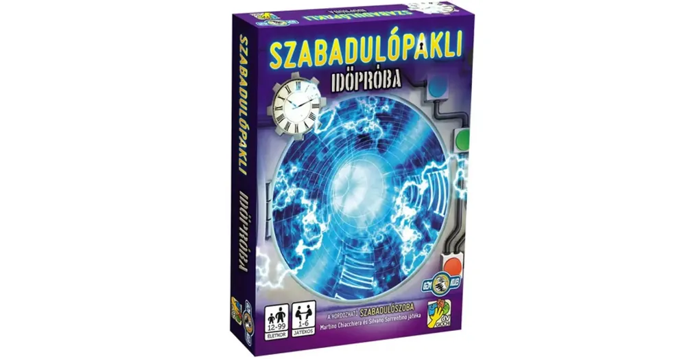 Szabadulópakli – Idópróba társasjáték Akció