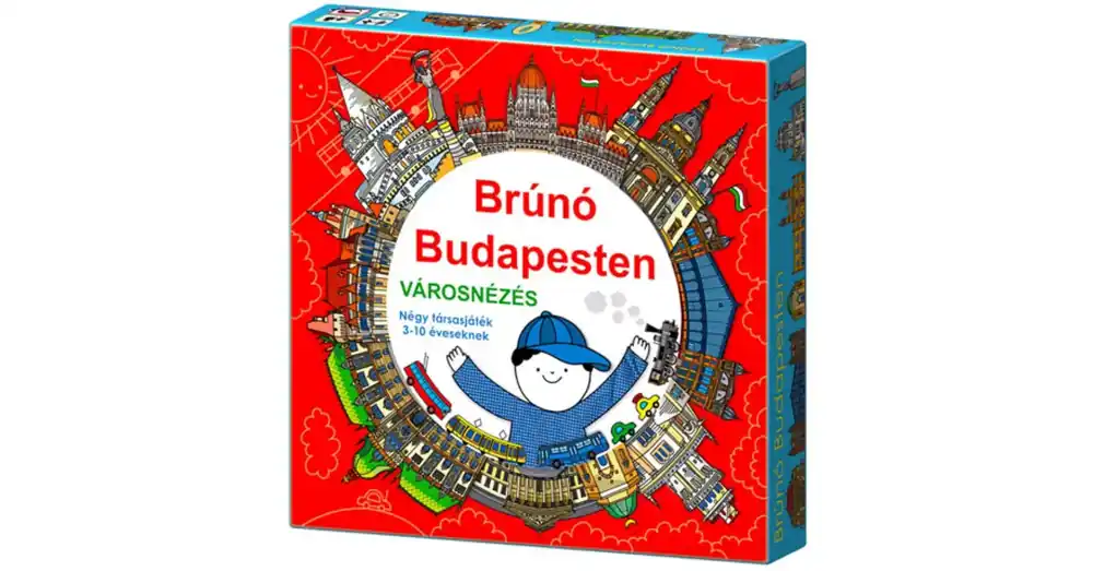 Legjobb ár Brúnó Budapesten társasjáték